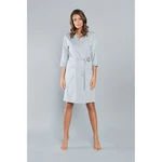 Montana bathrobe with 3/4 sleeves - melange