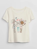 GAP Children's T-shirt with print - Girls