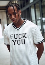 Fuckyou Jersey wht/blk