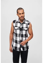 Sleeveless shirt white/black