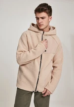 Sherpa Hooded Jacket Darksand