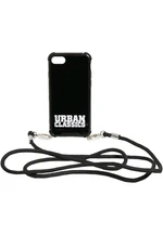 Phone Case with Detachable Necklace Iphone 7/8, SE Black