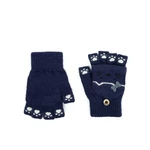 Art Of Polo Kids's Gloves rk23370-7 Navy Blue