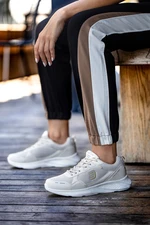 DARK SEER Beige White Women's Sneakers