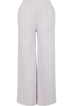 Women's Straight Pin Tuck Sweat Pants softlilac