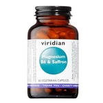 VIRIDIAN Nutrition Magnesium B6 & Saffron 60 kapslí