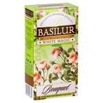 BASILUR Bouquet white magic biely čaj 25 vreciek