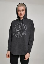 Dámské dřevěné uhlí Linkin Park OML Oversize Hoody