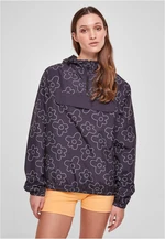 Women's AOP Pullover blackflower jacket