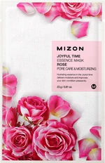 MIZON Joyful Time Essence Mask Rose Hydratační plátýnková maska pro stažení pórů 23 g