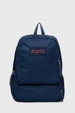 Ruksak Jansport tmavomodrá farba, veľký, jednofarebný