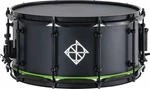 Dixon PDSAN654BNG 14" Black Neon Green Satin Lacquer Caisse claire