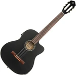 Ortega RCE125SN 4/4 Black Guitares classique avec préampli