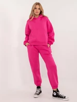 Fuchsia women's basic set with insulation