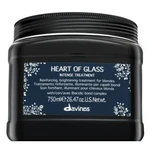 Davines Heart Of Glass Intense Treatment posilňujúca maska pre farbené, chemicky ošetrené a zosvetlené vlasy 750 ml