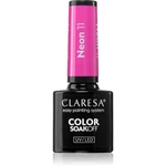 Claresa SoakOff UV/LED Color Neon gelový lak na nehty odstín 11 5 g