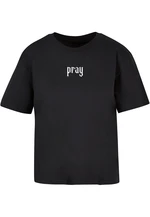 Women's T-shirt Praying Hands black