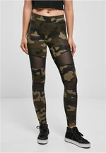 Women's Camo Tech Mesh woodcamo/blk Leggings