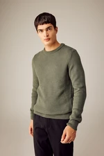 DEFACTO Standard Fit Regular Cut Crew Neck Knitwear Sweater