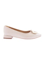 DGN 2800-23y Womens Flats with Pointed Toe Buckles.