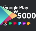 Google Play 5000 ₩ KR Gift Card