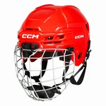 CCM Tacks 70 red Ice Hockey Helmet Combo Pupil (youth)