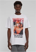 Men's T-shirt Scarface Don't call me baby Heavy Oversize - white