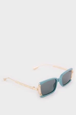 DEFACTO Women's Square Metal Sunglasses