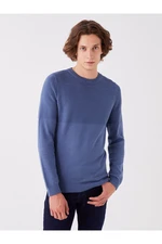 LC Waikiki Crew Neck Long Sleeve Men's Knitwear Sweater