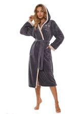 Tess Long Onyx Onyx Bathrobe