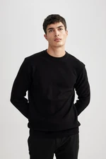 DEFACTO Standard Fit Crew Neck Knitwear Sweater