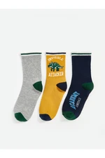 LC Waikiki 3-Pack Boy Patterned Socks