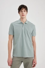 DEFACTO New Regular Fit Short Sleeve Polo Basic T-Shirt