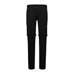 Women's Mammut Runbold Zip Off Pants Black