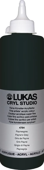 Lukas Cryl Studio Akrylová barva 500 ml Payne's Grey