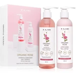 T-LAB Organics Organic Rose Set dárková sada (pro všechny typy vlasů)