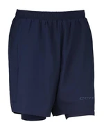 Pánské šortky CCM  2 IN 1 Training Short True Navy XXL