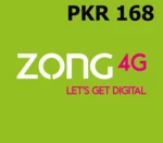 Zong 168 PKR Mobile Top-up PK