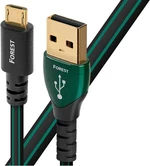 AudioQuest Forest 1,5 m Čierna-Zelená Hi-Fi USB kábel