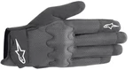 Alpinestars Stated Air Gloves Black/Silver 3XL Motorradhandschuhe