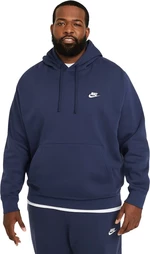 Nike Club Mens Hoodie Midnight Navy/Midnight Navy/White XL Fitness mikina