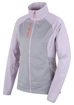 Husky  Suli L purple/grey, M Dámska softshell bunda