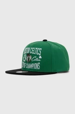 Šiltovka Mitchell&Ness NBA BOSTON CELTICS zelená farba, s nášivkou