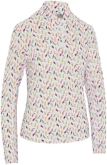 Callaway Birdie/Eagle Sun Protection Womens Top Brilliant White XL Koszulka Polo