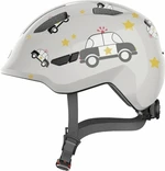 Abus Smiley 3.0 Grey Police S Casco da ciclismo per bambini