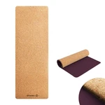 Spokey SAVASANA Cork yoga mat, 183 x 61 x 0.4 cm, brown