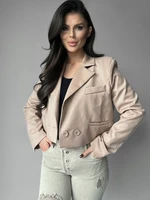 Jacket beige By la la cxp1200.beige