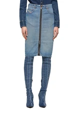 Diesel Sukňa - DEPENCILZIP SKIRT modrá