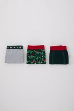 DEFACTO Boy's New Year Themed 3-Piece Boxer