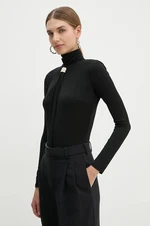 Body Elisabetta Franchi dámské, černá barva, BO00947E2